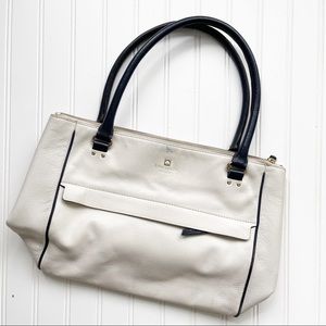 Kate Spade White Leather Shoulder Bag